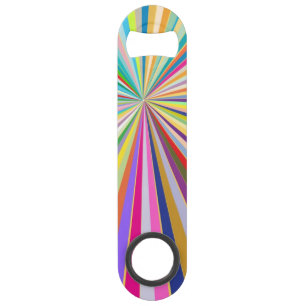Fresh striped background speed bottle opener