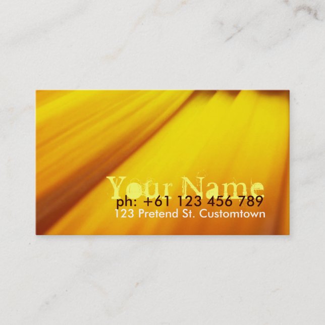 Fresh Surprise Business Card (Front)