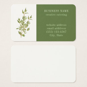 FRESH THYME 3.5x2 Business Card II