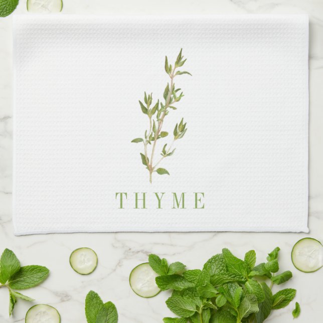 FRESH THYME Kitchen Towel (Folded)