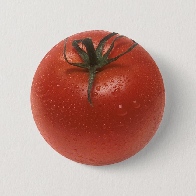 Fresh Tomato 2 Inch Round Button (Front)