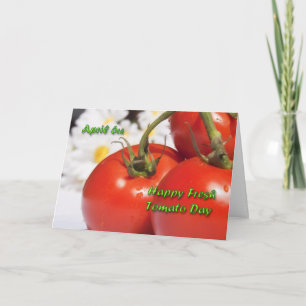 Fresh Tomato Day Card April 6