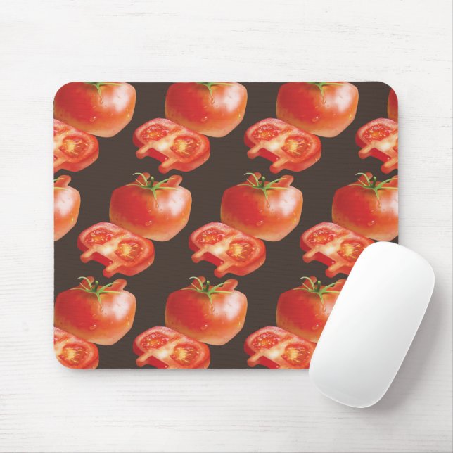 Fresh Tomato Mouse Pad (With Mouse)