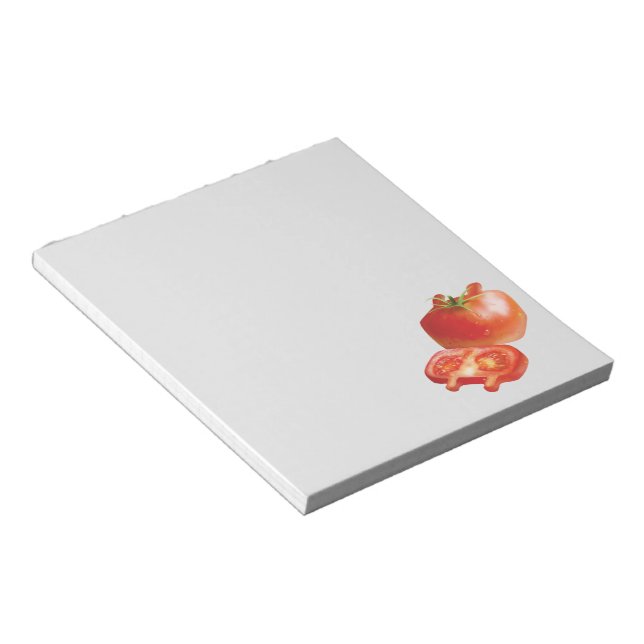 Fresh Tomato Notepad (Angled)