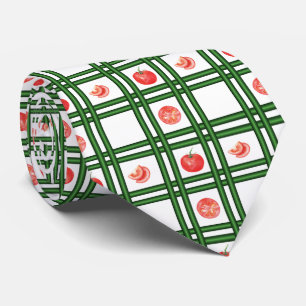 Fresh Tomatoes Gardener Pattern Tie