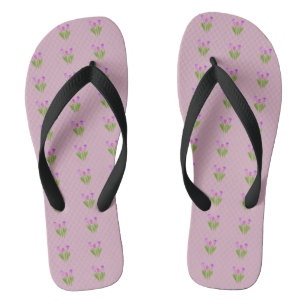 Fresh Tulips Flip Flops