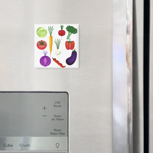 Fresh Veggies Magnet (In Situ (Fridge))