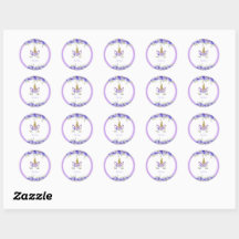 Fresh Violet Unicorn Birthday Decorations