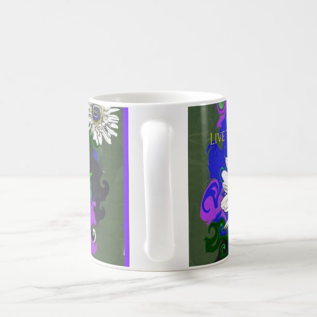 Fresh Vivid Colourful Fun Happy Coffee Mug (Handle)