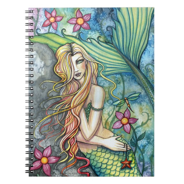 Fresh Water Mermaid Notebook (Front)