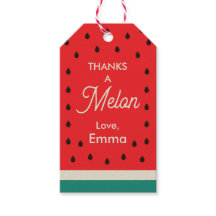 Fresh Watermelon Favour Tags