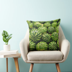 Fresh Watermelon Throw Pillow