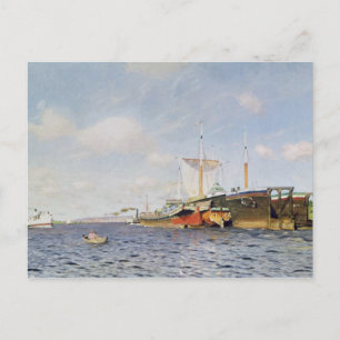 Fresh Wind on the Volga, 1895 Postcard