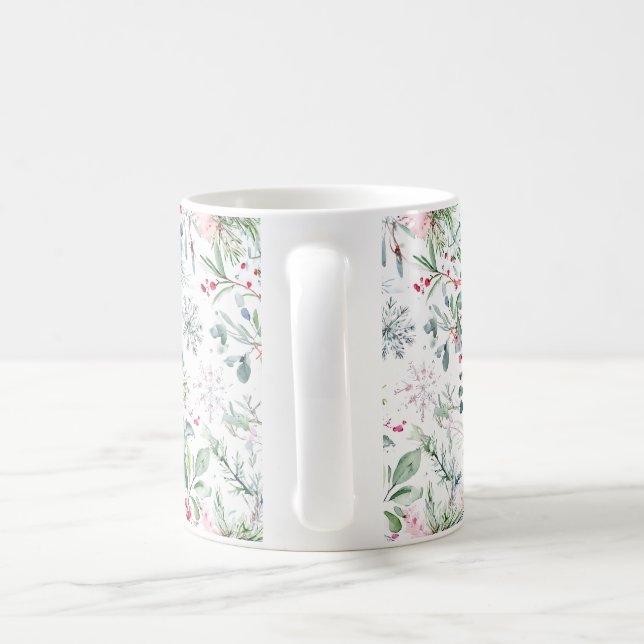 fresh winter fruit coffee mug (Handle)