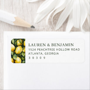 Fresh Yellow Lemon Illustration