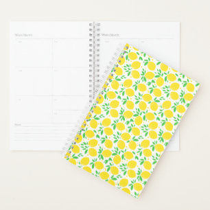 Fresh Yellow Lemons 2 Planner