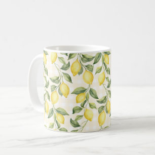 Fresh Yellow Lemons Coffee Mug