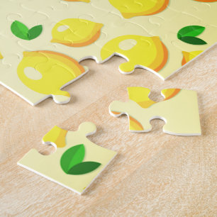 Fresh Yellow Lemons Jigsaw Puzzle