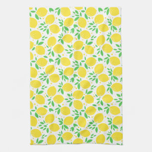 Fresh Yellow Lemons - Kitchen Towel