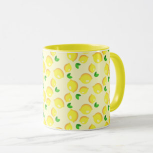Fresh Yellow Lemons Mug