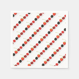 Fresh Yummy Berries Napkin