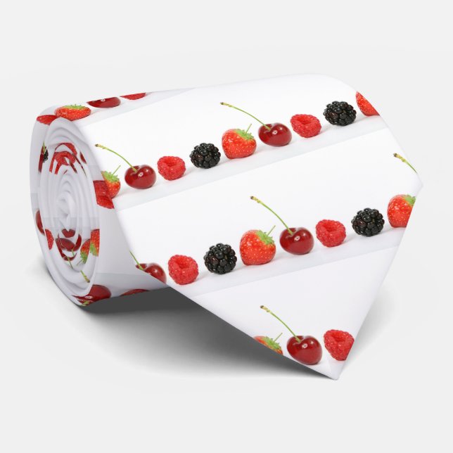 Fresh Yummy Berries Tie (Rolled)