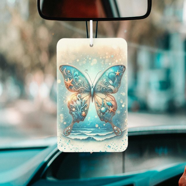 Freshen Ride with Graceful Charm-Butterfly Car Air Freshener (Creator Uploaded)