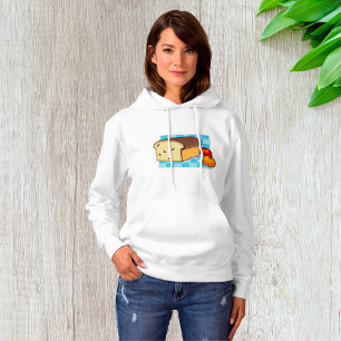 Freshly Baked Bread Womens Hoodie