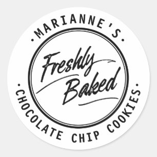 Freshly Baked Personalized Label Stickers