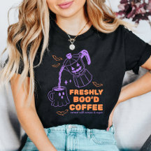 Freshly Boo'd Coffee Funny Halloween Coffee Lover