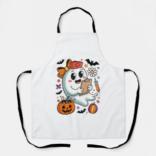 Freshly Boo'd Coffee Halloween Apron