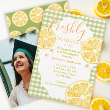 Freshly Graduated Lemon Gingaham 