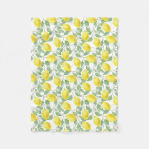 FRESHLY LEMONS FLEECE BLANKET