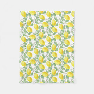FRESHLY LEMONS FLEECE BLANKET