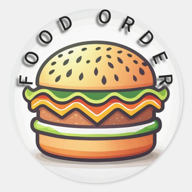 Freshly Made Classic Round Sticker (Front)