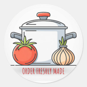 Freshly Made Classic Round Sticker