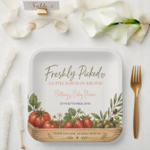 Freshly Picked Farmers Market Baby Shower