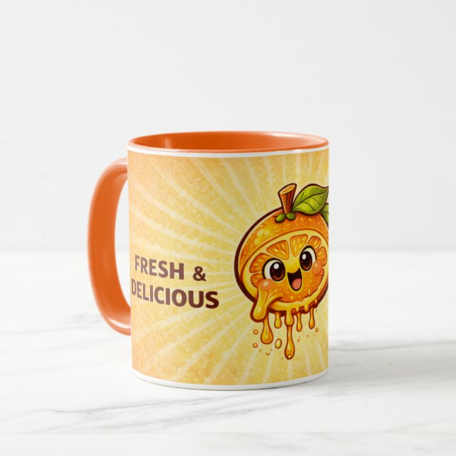 Freshly Squeezed - Feelin' Fruity - Foodie Fiends Mug (Front Left)