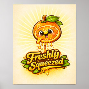 Freshly Squeezed - Feelin' Fruity - Foodie Fiends Poster