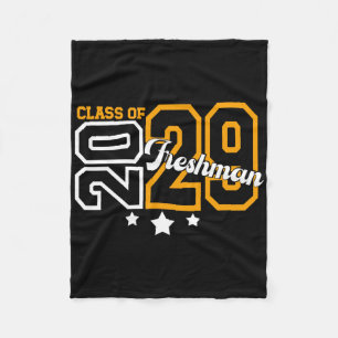 Freshman Cl Of 2029 Ck To School Freshman 2029 Fleece Blanket