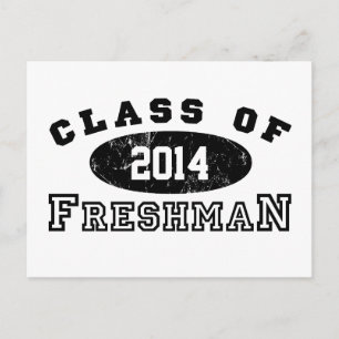 Freshman Class Of Postcard