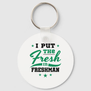 Freshman Year Ninth Grade 9th Funny Ck To School F Keychain
