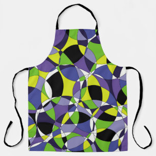 Freshness coloured abstract patternabstract, art,  apron