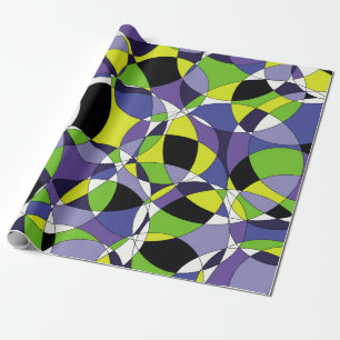 Freshness coloured abstract patternabstract, art,  wrapping paper