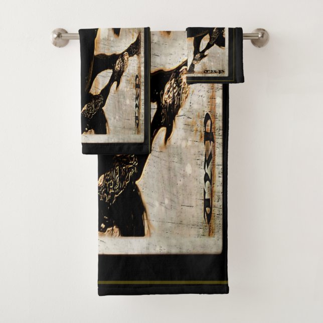 Freshtastic Horse 03 Bath Towel Set (Insitu)