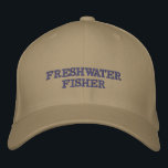 Freshwater Fisherman Fishing Hat<br><div class="desc">Stay cool and shaded on the water with this Freshwater Fisherman Hat! Designed for anglers who love casting a line in lakes, rivers, and streams, this stylish and comfortable cap is perfect for any fishing adventure. Whether you're after bass, trout, or just enjoying a day outdoors, this hat makes a...</div>