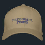 Freshwater Fisherman Fishing Hat<br><div class="desc">Stay cool and shaded on the water with this Freshwater Fisherman Hat! Designed for anglers who love casting a line in lakes, rivers, and streams, this stylish and comfortable cap is perfect for any fishing adventure. Whether you're after bass, trout, or just enjoying a day outdoors, this hat makes a...</div>