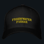 Freshwater Fisherman Fishing Hat<br><div class="desc">Stay cool and shaded on the water with this Freshwater Fisherman Hat! Designed for anglers who love casting a line in lakes, rivers, and streams, this stylish and comfortable cap is perfect for any fishing adventure. Whether you're after bass, trout, or just enjoying a day outdoors, this hat makes a...</div>