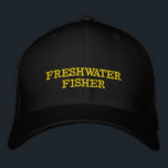 Freshwater Fisherman Fishing Hat<br><div class="desc">Stay cool and shaded on the water with this Freshwater Fisherman Hat! Designed for anglers who love casting a line in lakes, rivers, and streams, this stylish and comfortable cap is perfect for any fishing adventure. Whether you're after bass, trout, or just enjoying a day outdoors, this hat makes a...</div>