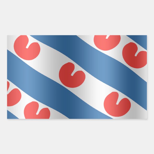 Fresian Flag Sticker (Front)